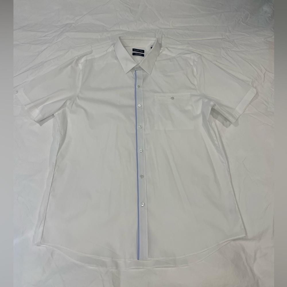 Zachary Prell White Short Sleeve Shirt